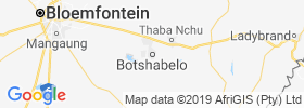 Botshabelo map